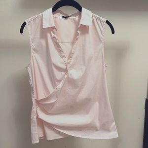 Pale Pink Ann Taylor Sleeveless Top